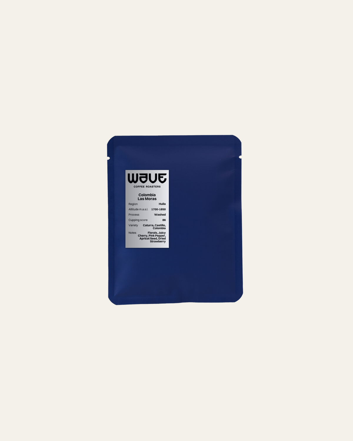 Wave Coffee Roasters blue specialty drip-coffee Colombia Las Moras Washed