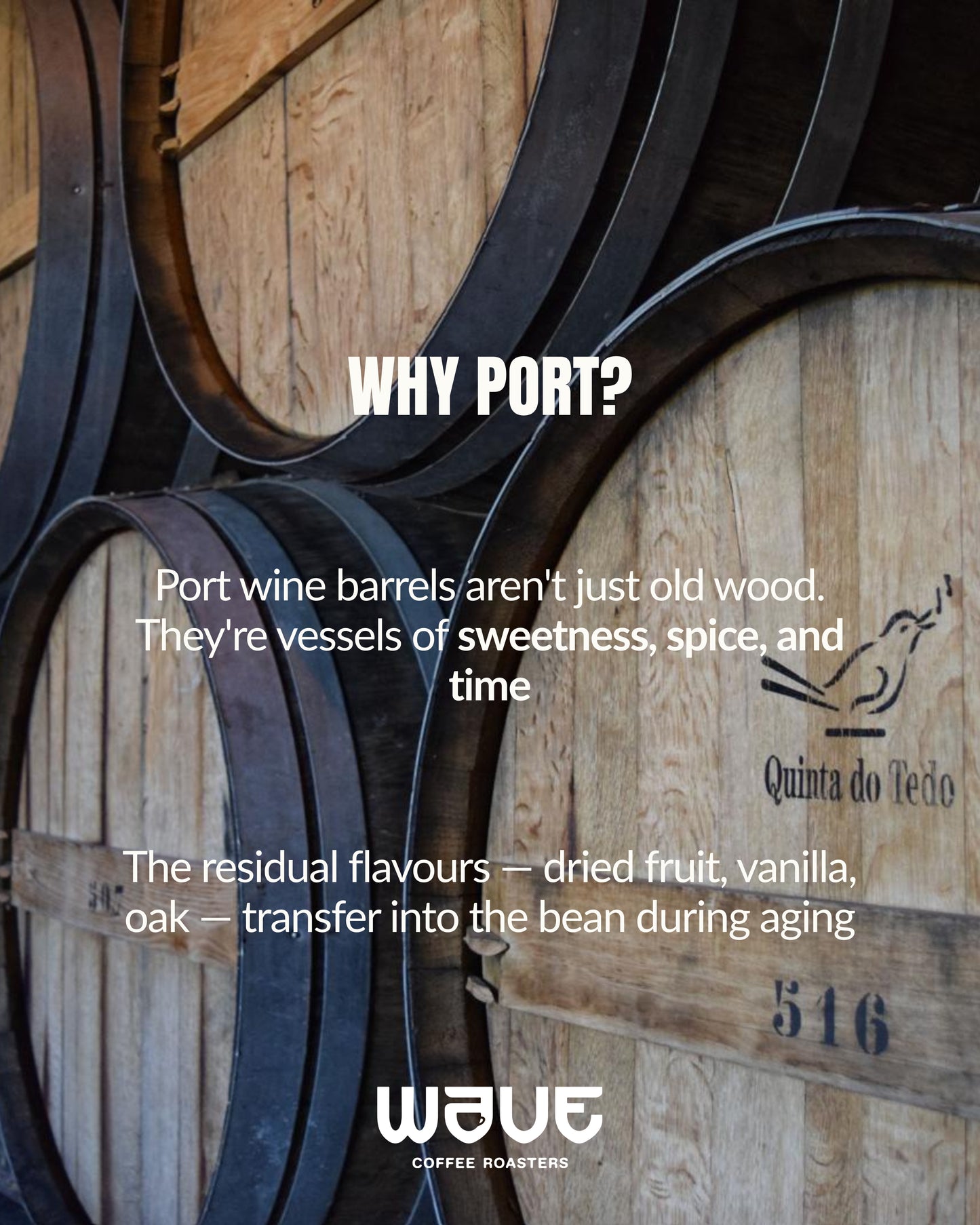 LIMITED DROP | Port Wine Barrel-Aged Coffee 150g