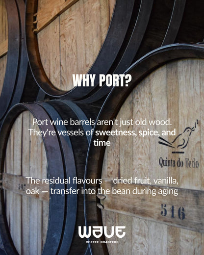 LIMITED DROP | Port Wine Barrel-Aged Coffee