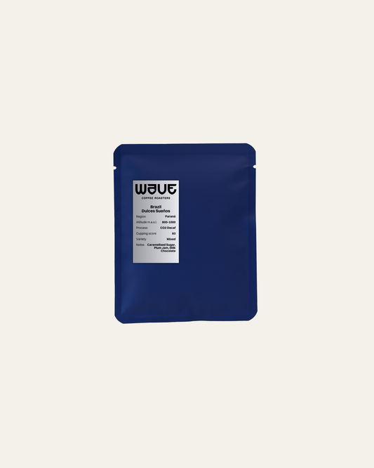 Wave Coffee Roasters white specialty drip-coffee BrazilDulcesSueñosDrip