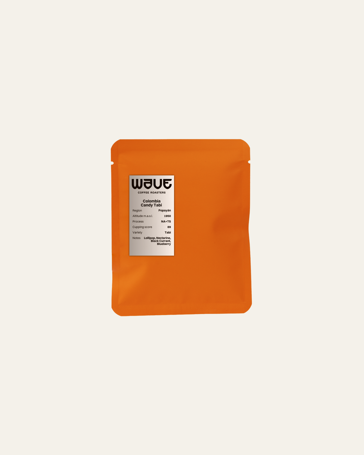 Wave Coffee Roasters orange specialty drip-coffee Colombia Candy Tabi Natural Anaerobic + Thermal Shock