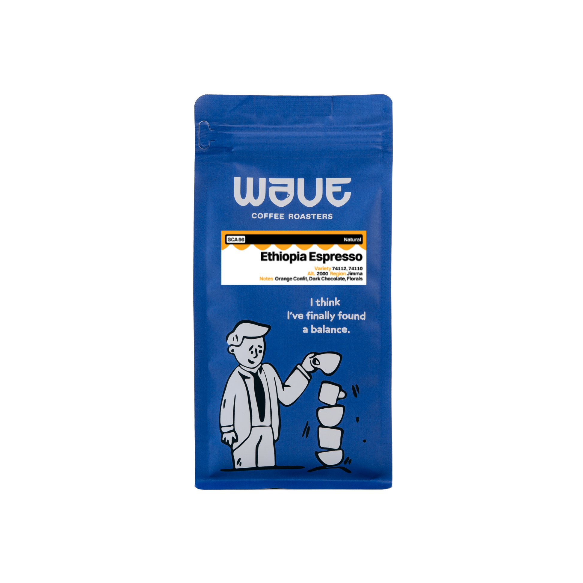 bule coffee pack